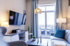 Ostseestern - 5-Sterne Ferienwohnung mit Südbalkon am Bodden in Wustrow